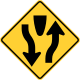 divided-highway-ahead-sign
