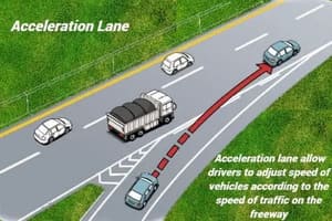 acceleration-lane